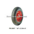 wheel barrow rubber wheel 14x3.50-8